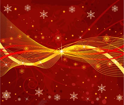 Abstract   Christmas background - vector