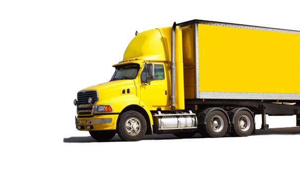Articulated semi truck