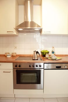 Kitchen interior in family house