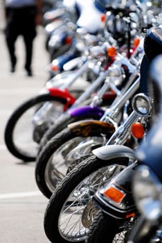 custom motorcyclers from Sturgis rally in south dakota