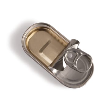 Image of an empty tin that used to hold anchovies.