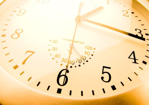 Alarm clock is an instrument that shows you what time it is.