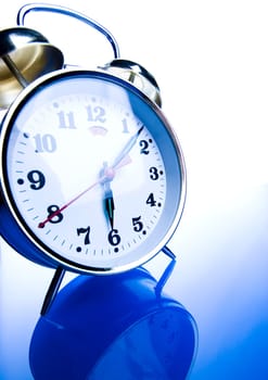 Alarm clock is an instrument that shows you what time it is.