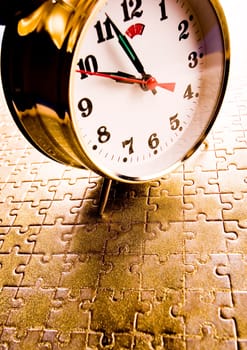 Alarm clock is an instrument that shows you what time it is.