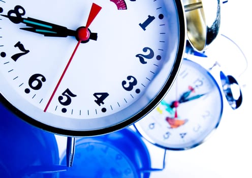 Alarm clock is an instrument that shows you what time it is.