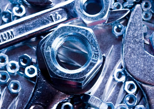 There are different kinds of tools - open-ended and combination spanners.
