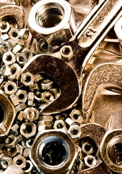 There are different kinds of tools - open-ended and combination spanners.