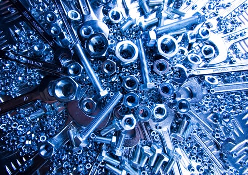 There are different kinds of tools - open-ended and combination spanners.