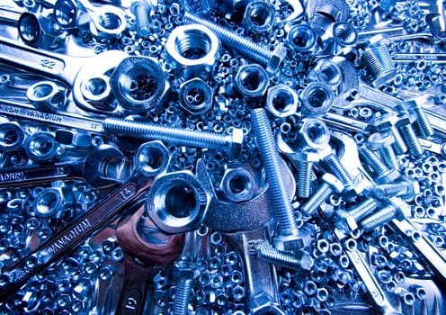 There are different kinds of tools - open-ended and combination spanners.