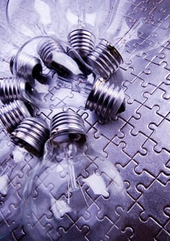 A light bulb is a source of light.