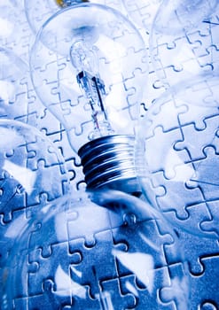 A light bulb is a source of light.