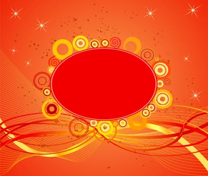 Abstract  artistic  background - illustration