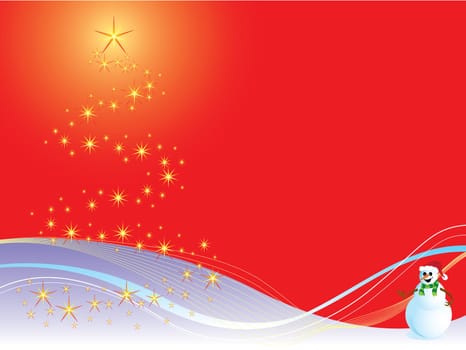 Vector Christmas background