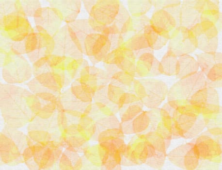 Yellow leaves all around for this background