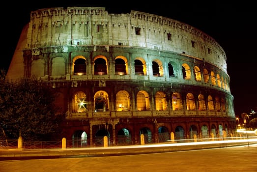 Colosseum at night, Rome, 2007