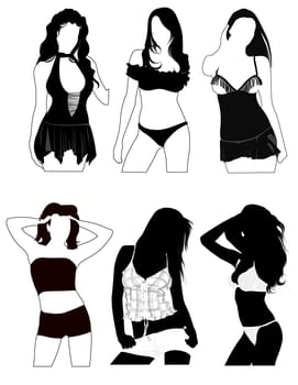 silhouettes