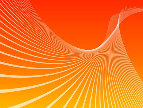 3d rendered illustration of an abstract background
