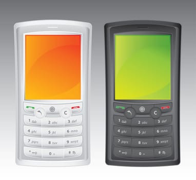Modern cellphone.