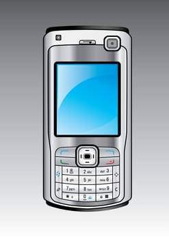 Modern cellphone.