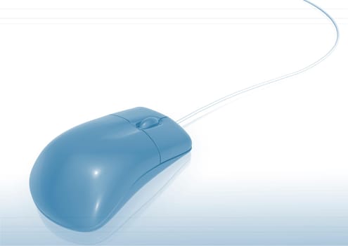 blue mouse