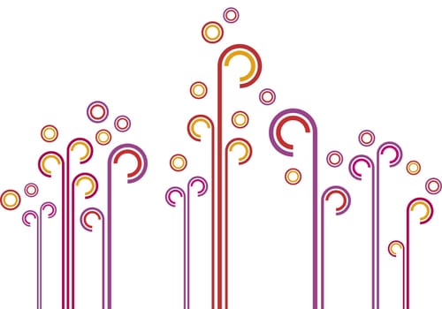 abstract floral background