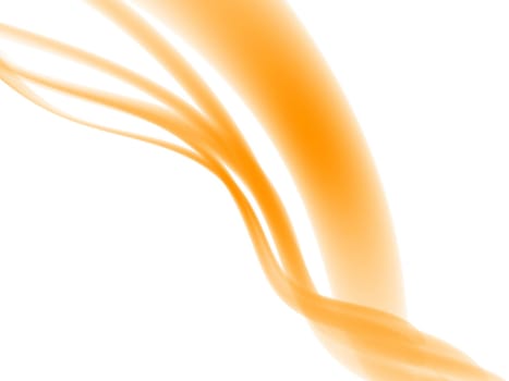 3d rendered illustration of an abstract yellow background