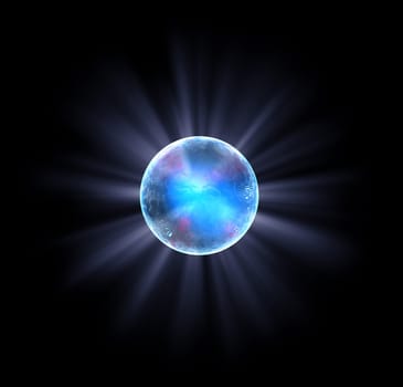 Shiny Blue Ball