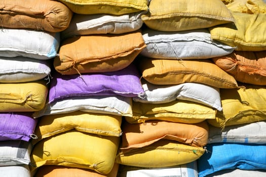 Composition of different colors all together