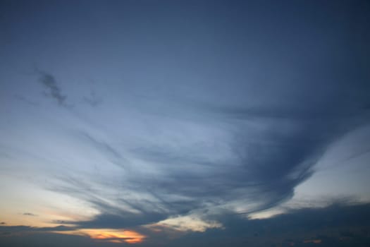 Sunrise on the Indian ocean - maldives