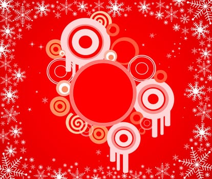 Christmas abstract Background - vector
