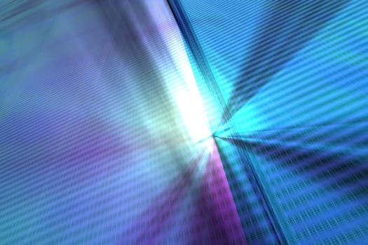 Abstract colorful background - techno pattern