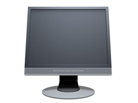 3d rendered illustration of a computer monitor