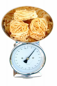 Balance with pasta