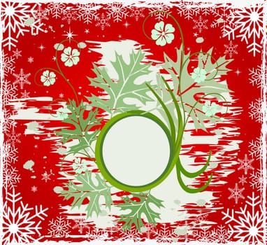 Christmas abstract Background - vector illustration