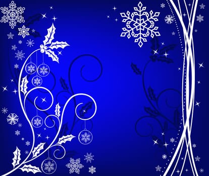 Christmas abstract Background - vector