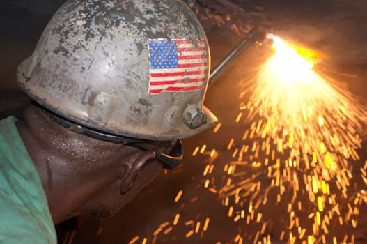 welding torch work