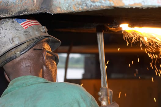 welding torch work