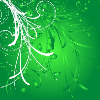 Decorative winter background