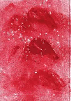 Detail of failed artprint