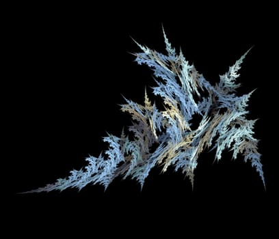 Abstract representation of an Ice Crystal