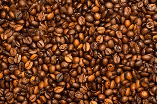 Brown texture made from  coffee grain
