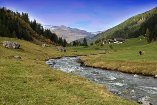 mountain scenery