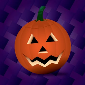Illustration of a Halloween Pumpkin.