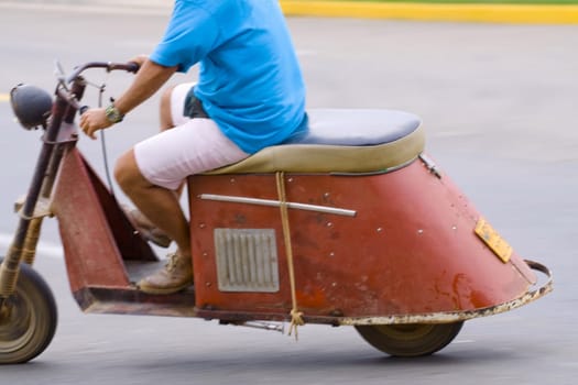 antique motorcycle