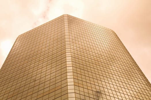 Glass buildings