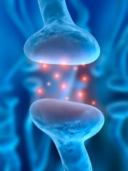 3d rendered illustration of an active receptor