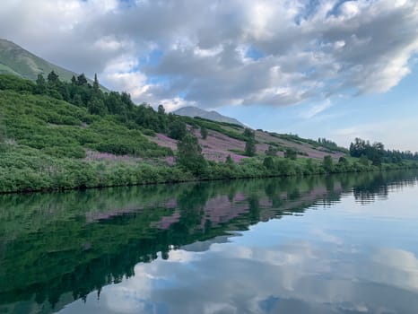 Reflected Clouds under an Alaskan Sky