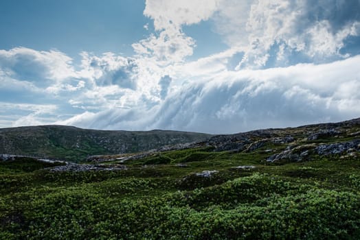 Dramatic Labrador Landscape and Sky near Battle Harbor
