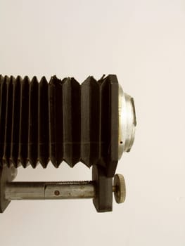 Vintage folding camera from the mid thirties - detail