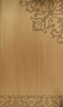 Vintage background with ornaments